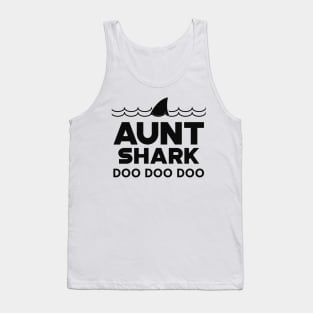 Aunt Shark Doo Doo Doo Tank Top